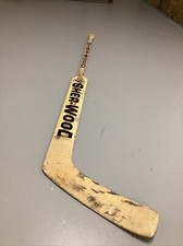 Chicago Wolves Wendell Young Game Used Autographed Hockey Goalie Stick