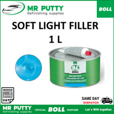 SOFT LIGHT  FILLER Putty 1 L CAR Body work VAN Bodywork dent scratch REPAIR BOLL
