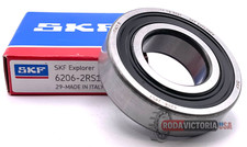 SKF 6206 2RS1 DEEP GROOVE BALL BEARING, RUBBER SEALED 30x62x16 mm