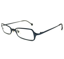 Vintage la Eyeworks Eyeglasses Frames WHIP 574 Blue Rectangular 48-20-125