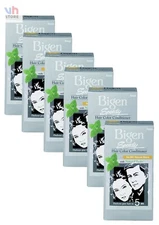 6x BIGEN men speedy color 881 NATURAL BLACK Hair Dye Conditioner Natural Herbs 