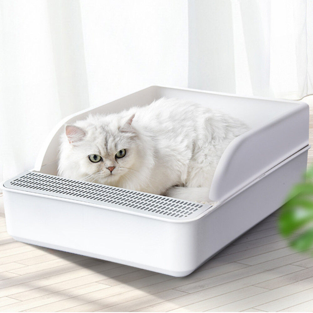 Vasca per gatti lettiera per gatti toilette tappetino per lettiera per gatti...