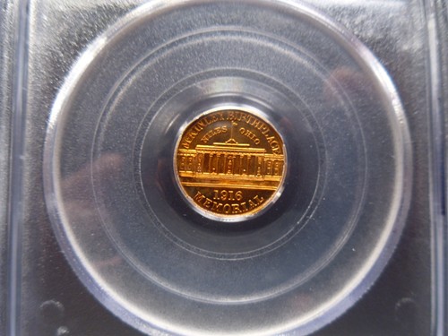 1916 MS65 McKinley Golddollar Gedenk-PCGS zertifiziertes Edelstein - Bild 7 von 8