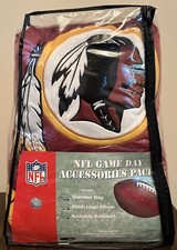 NFL GAME DAY ACCESSORIES PACK Includes Slumber Bag Logo Pillow Reusable Backpack