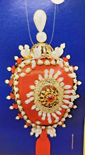 Thomas Boutique JEWELED CLASSIC Red Sequin Bead Vintage Christmas Ornament Kit