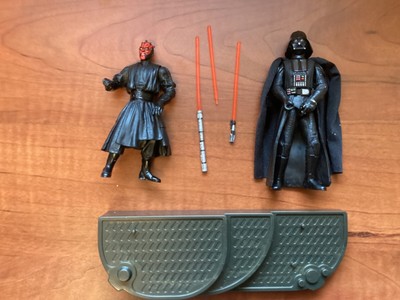 Hasbro Power of the Jedi POTJ Darth Vader Maul Masters of the Dark Side Duel Set