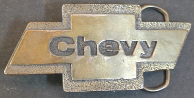 chevy belt buckle