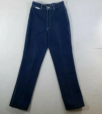 VTG 90s Y2K Gitano High Rise Mom Jeans Women's Embroidered Pockets Dark Blue 10