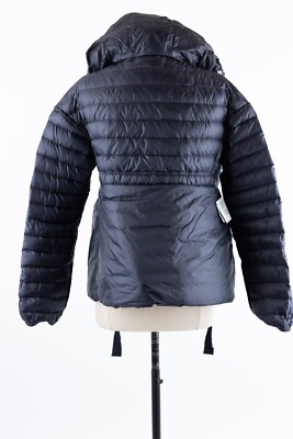 MONCLER モンクレール ELEANOR ダウンジャケット $1,490 Moncler Eleanor Down Hooded Jacket SZ 2/M Navy | eBay
