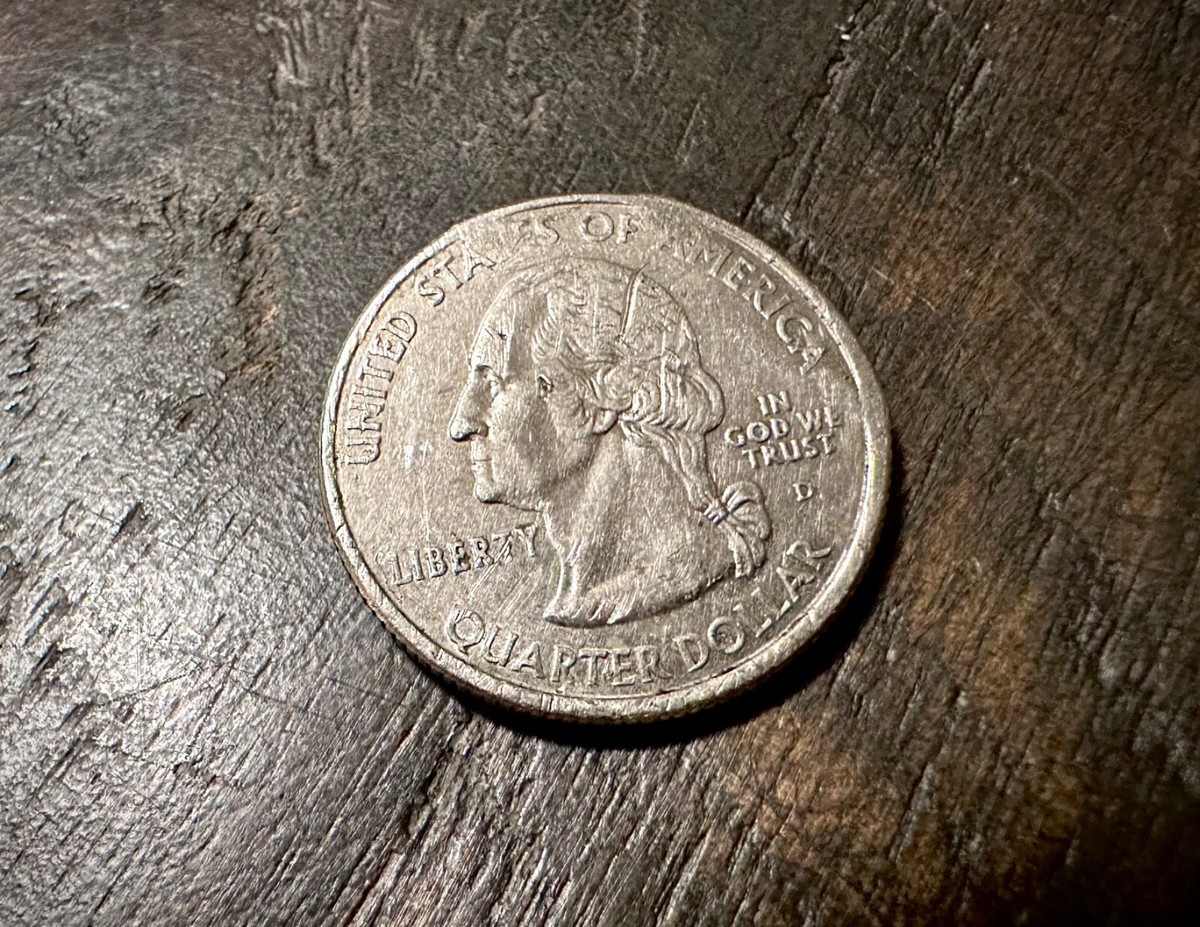 【新品未使用】2007年発行 ワイオミング州Quarter 1 バンク•ロール 2007 D Wyoming State Quarter Unopened 