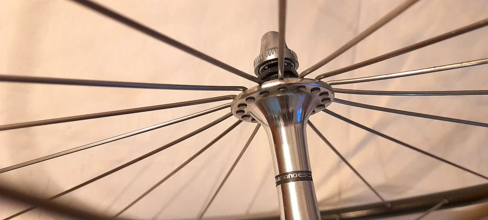 Vorderrad Triathlon Vintage, 571mm, Rigida/Shimano 600, fast wie neu !! - Bild 2 von 4