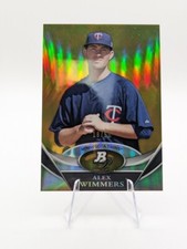 Alex Wimmers 2011 Bowman Platinum Prospects RC Gold SP /50 #BPP51 Twins