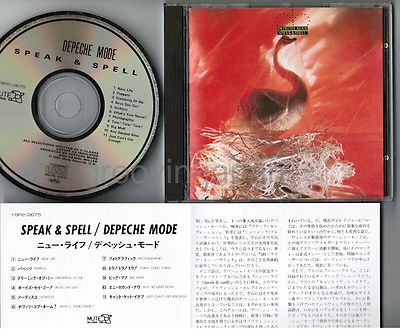 & Speak Spell DEPECHE MODE Depeche ⁄ Mode JAPAN CD | 18P2-2675