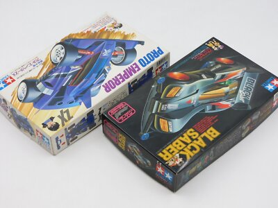 Tamiya Mini 4WD Black Saber Proto Emperor 1/32 Kit Empty Box | eBay