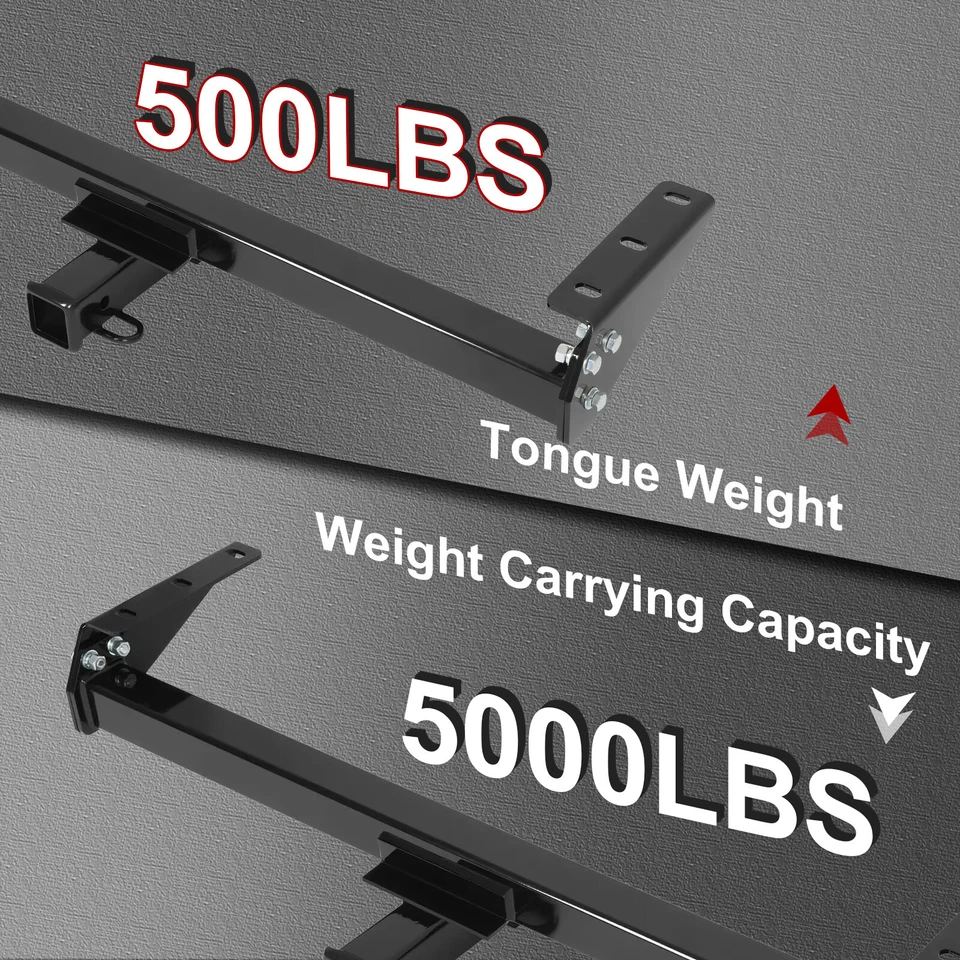 Trailer Tow Hitch For Nissan Frontier 2005-25 Suzuki Equator 2009-12 2" Receiver Foto 4 de 4