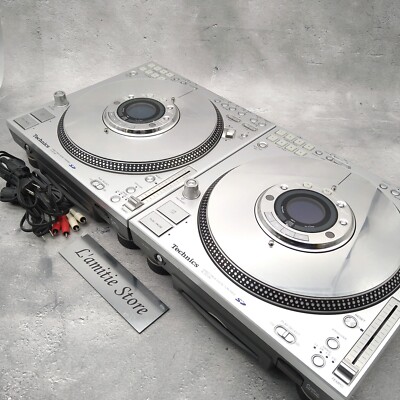 Pair 2x Technics SL-DZ1200-S Direct Drive Digital DJ