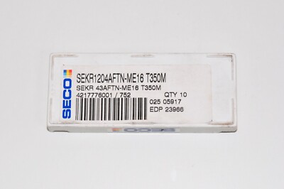 Seco SEKR 1204 AFTN-ME16 T350M Fräserplatten SERK 43AFTN-ME16 10 Stück RHV15694