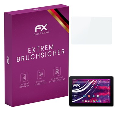 atFoliX Glasfolie für Asus MeMO Pad 10 ME103K Panzerfolie 9H Schutzpanzer