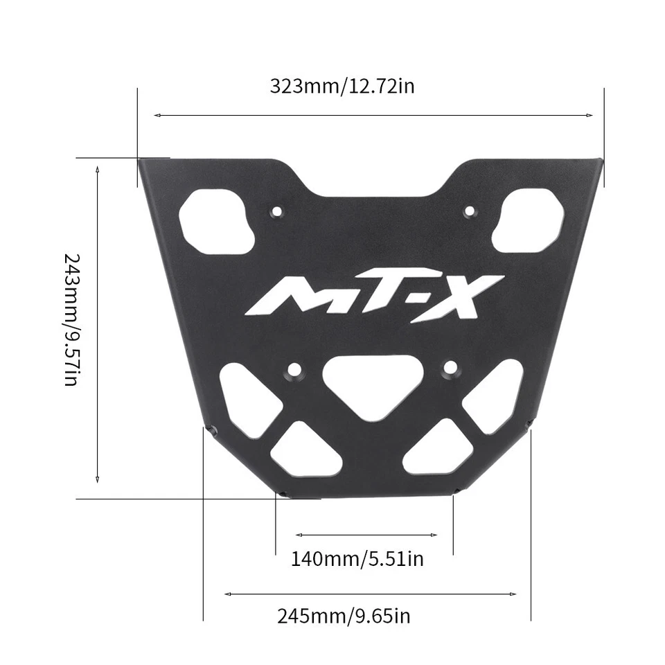 Portaequipajes trasero para CFMOTO 800MTX 800 Explore 2024 2025 Foto 2 de 4