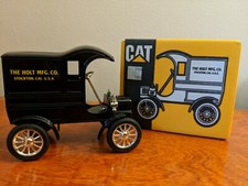 Caterpillar 1905 Delivery Car Bank Ertl 1989 7709