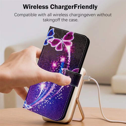 Pattern PU Leather Wallet Case Phone Case Cover for OnePlus 13 11 12 Nord 4 CE4 - Picture 8 of 30