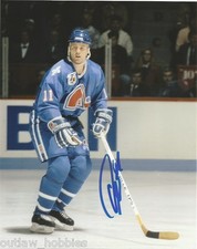 Quebec Nordiques Owen Nolan Autographed Signed 8x10 NHL Photo COA A
