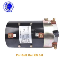 Electric Cart Dc Motor For Golf Car XQ 19 Spline 5.0 HP w/Sensor 48 Volt 3.8KW