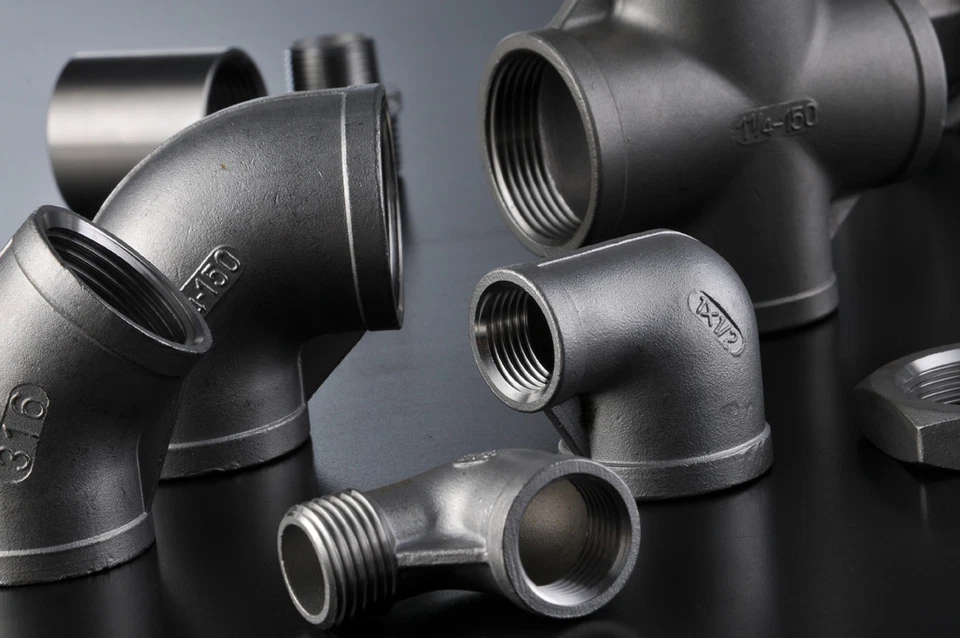 3" Inch stainless steel 316 Elbow 90 Degree Threaded NPT Class 150 Heavy Duty - Image 2 of 2