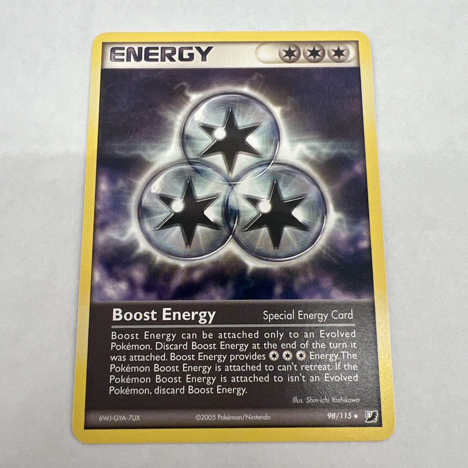 Pokemon Boost Energy 98/115 ex Unseen Forces NM-MT See Pictures