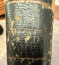 1809 Clarendon Press  Oxford BOOK OF COMMON PRAYER Leather Psalter Psalms David
