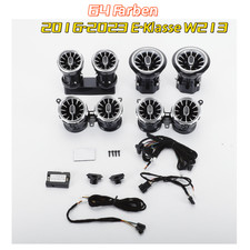 für Mercedes-Benz E-Klasse W213 16-23 Ambientebeleuchtung Air Vent 64 Farben LED für Mercedes-Benz E-Klasse W213 16-23 Ambientebeleuchtung Air Vent 64 Farben LED