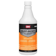 Sem Products 69504 Rust-mort Rust Preventive Coating Black 1 Quart