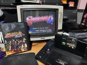 Authentic SENGOKU 3 DENSHO 2001 NEO GEO AES SNK US Seller, Tested, Please Read!