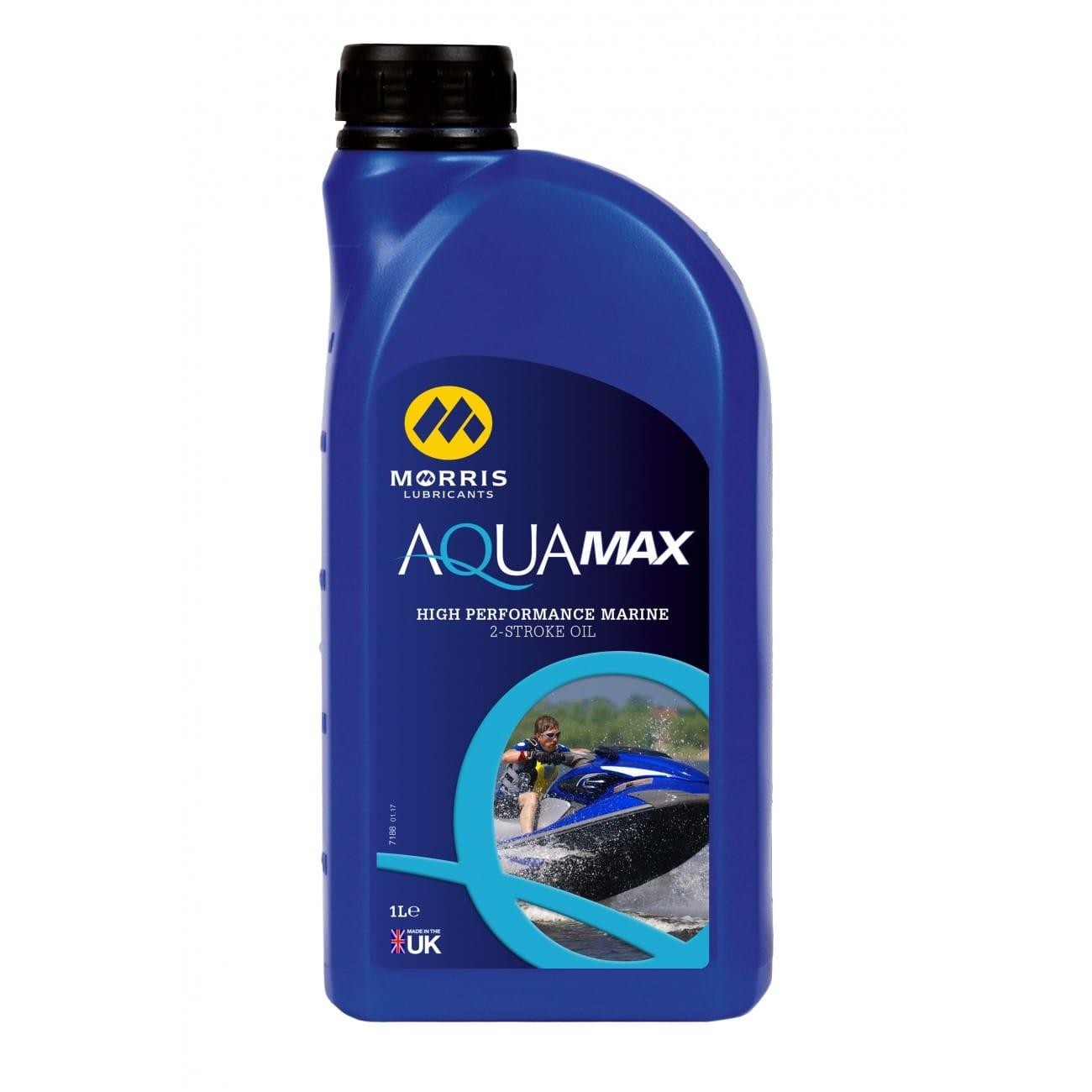 Morris 2 Stroke Marine Engine Oil Aqua Max 2 2T TC-W3, R-94102B 1L