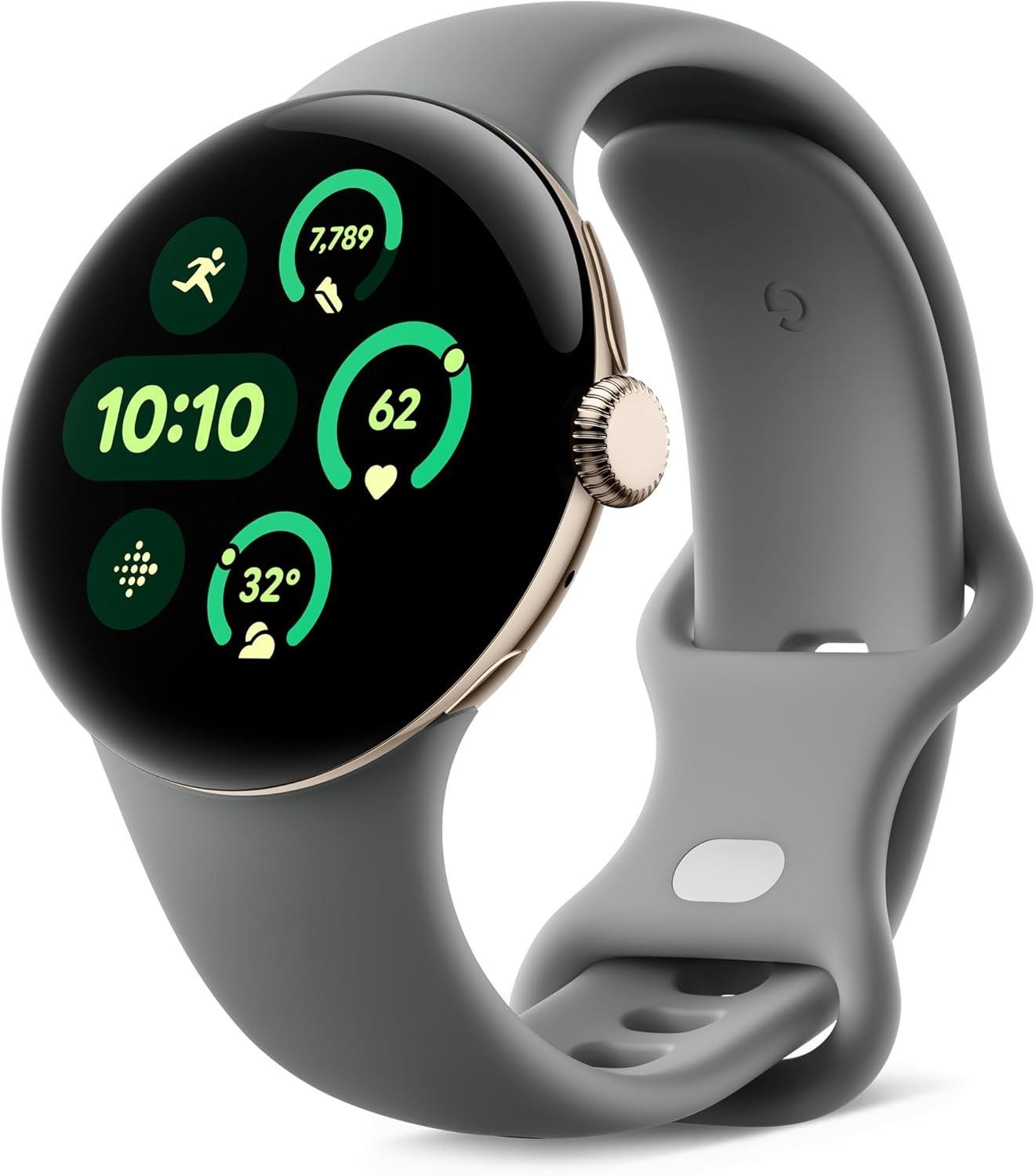 Google Pixel Watch 3 Smartwatch - LTE - 41mm - Champagne Gold