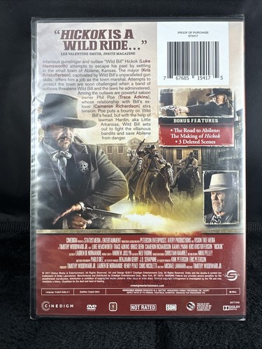 HICKOK DVD Neu/Versiegelt Mit Schonhülle - Bild 2 von 3
