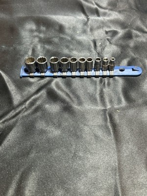 MATCO TOOLS 10 PIECE 1/4 SOCKET SET (H83000861)