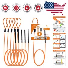 32 Inch Anti-Break Drain Snake - 6 Pack Hair Catcher for Efficient Cleaning