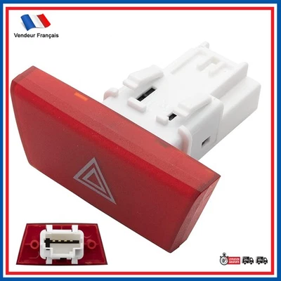 Bouton de Warning pour Citroën C1 Peugeot 107 Toyota Aygo – 6490.NG 6554.KW - Photo 1/4