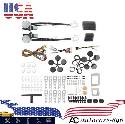 2 Door Cars Universal Electric Power Window Lift Regulator Conversion -Kit