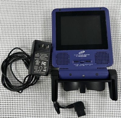 Intec Indigo Portable 5  LCD Screen For Nintendo GameCube Tested Working