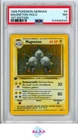 MAGNETON POKEMON 9 1999 1ST EDITION HOLO BASE SET 7 GERMAN PSA 7
