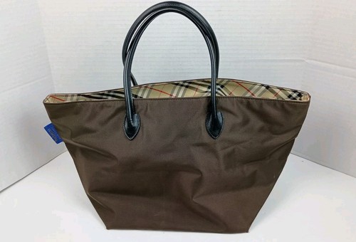 Burberry Blue Label Tasche Nova Check Braun Umhängetasche Handtasche Geldbeutel - Bild 4 von 9