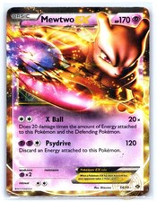 Mewtwo EX 54/99 Holo Ultra Rare Next Destinies Pokemon Heavily Played