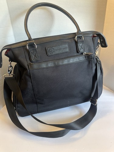 Sarah Wells CLAIRE Thermally Insulated Breast Pump Storage Travel Tote Bag EUC