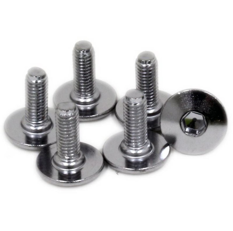 Shimano SPD SL Road Pedal Shoe Cleat bolts Steel silver new x6