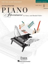 Accelerated Piano Adventures: Theory Book 1 Beginner Piano Theory for Olde...