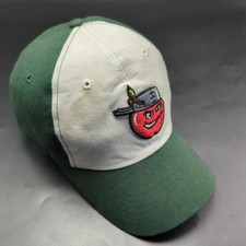 Fort Wayne TinCaps hat fitted green white cap - size M
