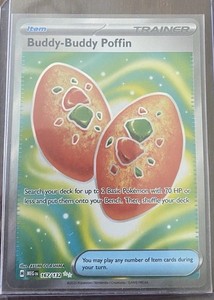 Buddy-Buddy Poffin 167/132 Me01: Mega Evolution Holo Pokemon