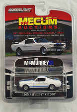Greenlight Ford Mustang Shelby Gt 350 Coupe 1965 Dana Mecum's Fairgrounds May 17-21 2016 1:64 51047